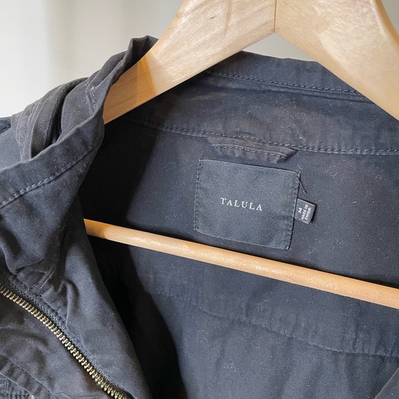 Aritzia - Talula Spring coat.  Black size M - Picture 3 of 3